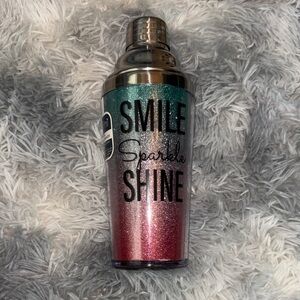 Boston Warehouse Cantini Glitter Ombre Shaker in Teal, Silver, Pink